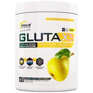 Gluta - X5 - Круша 405 г | Genius Nutrition