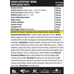 iBurn - 90 капсули | Genius Nutrition iBurn - 90 капсули | Genius Nutrition