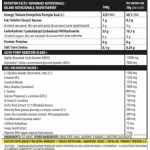 Intra-HD - Пъпеш с лайм 750 г | Genius Nutrition