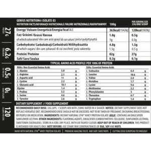 Isolate-X5 - Choco-Peanut Crunch 2000 г | Genius Nutrition