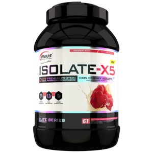 Isolate-X5 - бял шоколад-малина 2000 г | Genius Nutrition