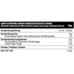 iSpread - Шоколад с лешник 450 г | Genius Nutrition