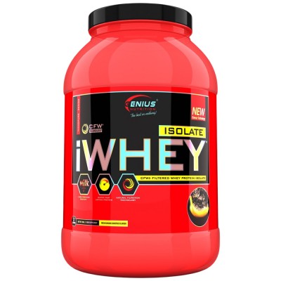 iWhey Isolate - Бананово смути 900 г | Genius Nutrition