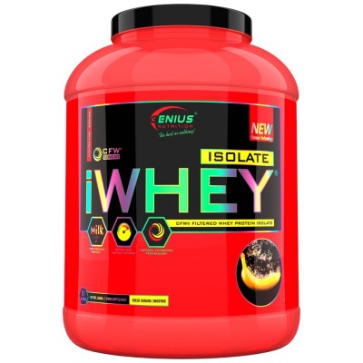 iWhey Isolate - Бананово смути 2000 г | Genius Nutrition