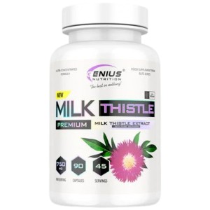 Milk Thistle - 90 капсули | Genius Nutrition Milk Thistle - 90 капсули | Genius Nutrition