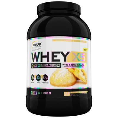 Whey-X5 - Biscotti Cookies 900 г | Genius Nutrition