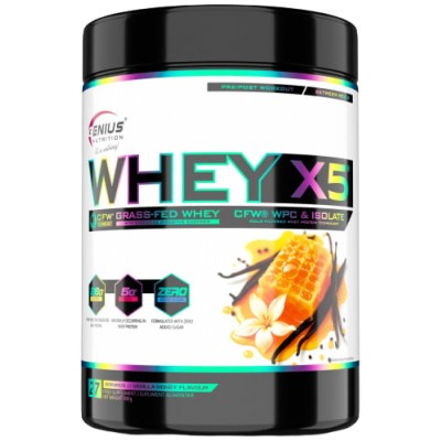 Whey-X5 - Choco-Peanut Crunch 900 г | Genius Nutrition