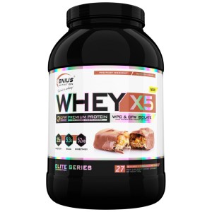 Whey-X5 - Шоколад и лешник 900 г | Genius Nutrition