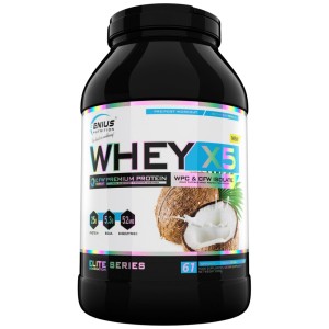 Whey-X5 - Шоколад с кокос 2000 г | Genius Nutrition