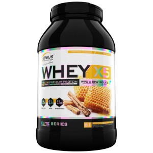 Whey-X5 - Ванилия с мед 2000 г | Genius Nutrition