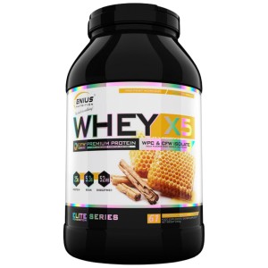 Whey-X5 - Ванилия с мед 900 г | Genius Nutrition