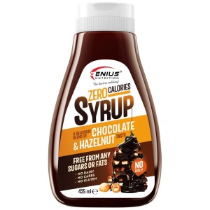 Zero Calories Syrup - Шоколад с лешник 425 мл | Genius Nutrition