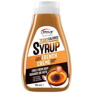 Zero Calories Syrup - Френски крем 425 мл | Genius Nutrition