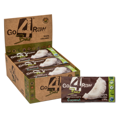 Суров био десерт Какао и Кокос от 25гр I Go 4 Raw Bar Суров био десерт Кокос от 25гр I Go 4 Raw BarСуров био десерт Кокос от 25гр от Go 4 Raw Bar е веган продукт, специално приготвен за задоволяване нуждите и желанията за похапване на нещо сладко. Суров био десерт Кокос от 25гр I Go 4 Raw Bar Суров био десерт Кокос от 25гр от Go 4 Raw Bar е веган продукт, специално приготвен за задоволяване нуждите и желанията за похапване на нещо сладко. Освен че има неповроти Суров био десерт Кокос от 25гр I Go 4
