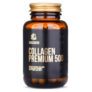 Collagen Premium 500 120 капсули | Grassberg