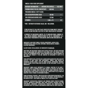 Omega-3 Value 1000 мг 60 гел-капсули | Grassberg