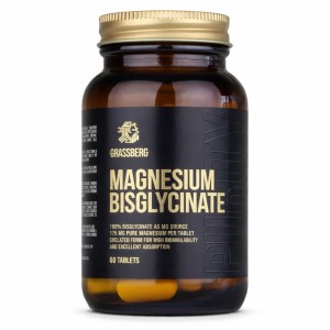 Magnesium Bisglycinate - Магнезиев Глицинат | 60 tabs