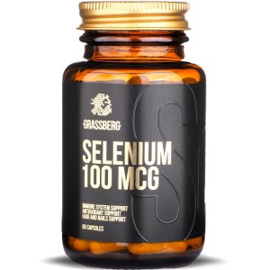 Selenium 100 мкг 60 капсули | Grassberg Selenium 100 мкг 60 капсули | Grassberg