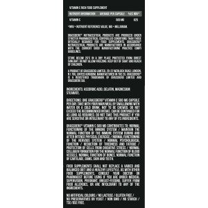 Vitamin C 500 мг 60 капсули | Grassberg