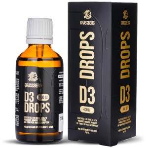 Vitamin D3 Drops 400 IU 50 мл | Grassberg