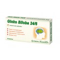 Гинко Билоба 24/6 60 таблетки | Green Health