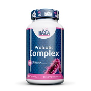 10 Billion Acidophilus & Bifidus Probiotic Complex 30 капсули | Haya Labs 10 Billion Acidophilus & Bifidus Probiotic Complex 30 капсули | Haya Labs
