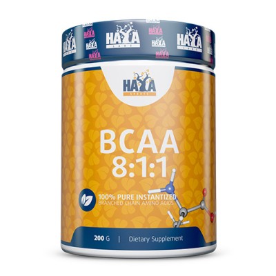 100% Pure Instantized BCAA 8:1:1 Powder 200 гр | Haya Labs 100% Pure Instantized BCAA 8:1:1 Powder 200 гр | Haya LabsНасърчава растежа на чиста мускулна маса
Ускорява възстановяването
Предпазва мускулната тъкан
Увеличава издръжливостта
Лесн 100% Pure Instantized BCAA 8:1:1 Powder 200 гр | Haya Labs Насърчава растежа на чиста мускулна маса Ускорява възстановяването Предпазва мускулната тъкан Увеличава издръжливостта Лесно за смесване BCA 100% Pure Instantized BCAA 8:1:1 Powder 200 гр | Haya L