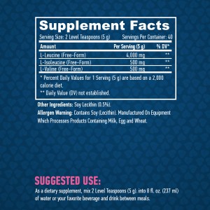 100% Pure Instantized BCAA 8:1:1 Powder 200 гр | Haya Labs
