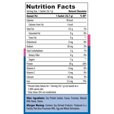 100% Soy Protein Isolate 26.7 гр саше | Haya Labs Ускорява възстановяването Увеличава натрупването на мускулна маса Без ГМО, без захар Подходящ за вегетарианци и вегани 100% Изолат от Соев Протеин Саше 100% Soy Protein Isolate 26.7 гр саше | Haya Labs Уск