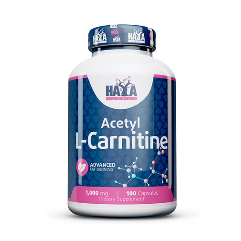 Acetyl L-Carnitine 1000 мг 100 капсули | Haya Labs
