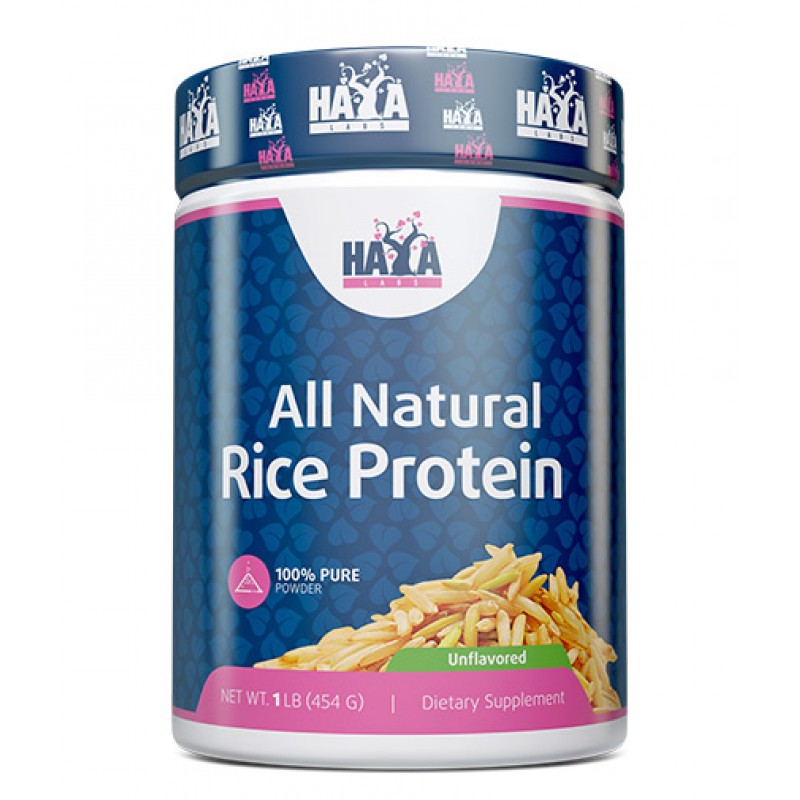 All Natural Rice Protein Оризов Протеин 454 гр | Haya Labs