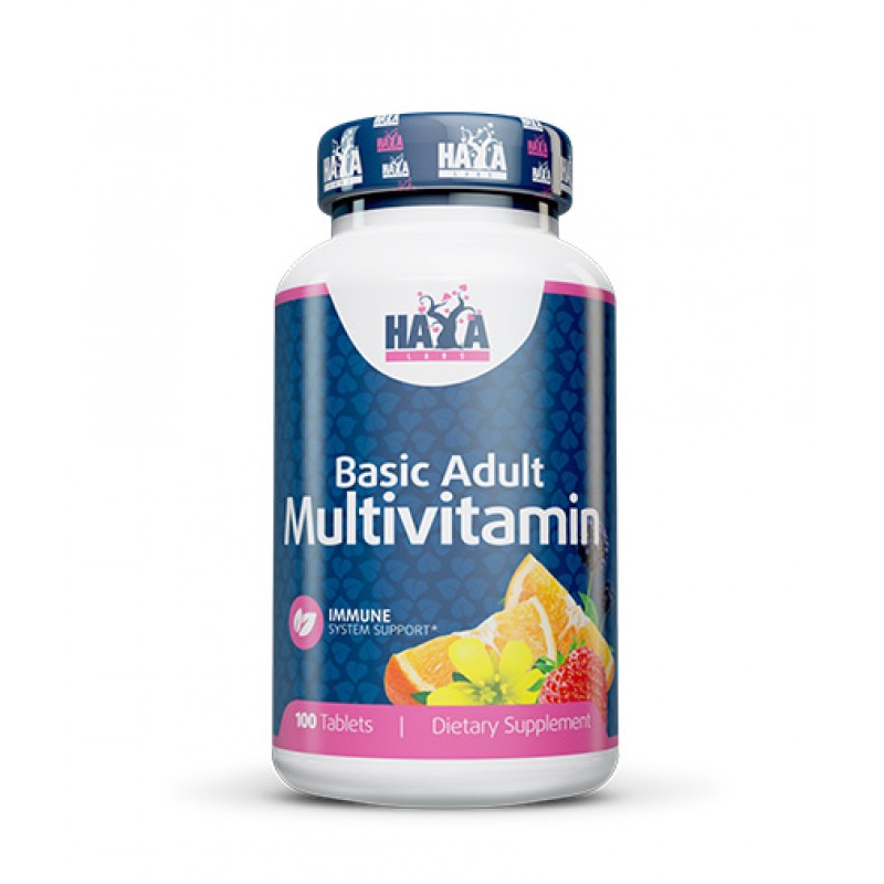 Basic Adult Multivitamin 100 таблетки | Haya Labs