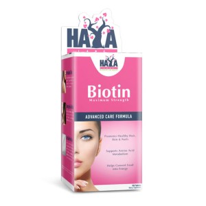 Biotin Maximum Strength 10 000 мкг 100 таблетки | Haya Labs Biotin Maximum Strength 10 000 мкг 100 таблетки | Haya Labs