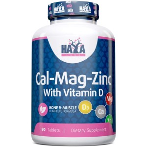 Calcium Magnesium & Zinc with Vitamin D 90 таблетки | Haya Labs
