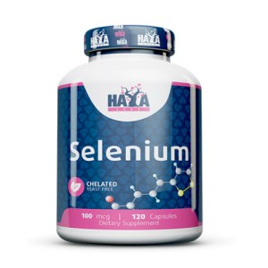 Chelated Selenium (Yeast Free) 100 мкг 120 капсули | Haya Labs