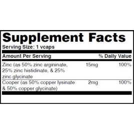 Chelated Zinc 15 мг 120 капсули | Haya Labs