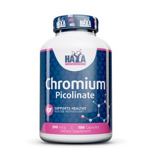 Chromium Picolinate 200 мкг 100 капсули | Haya Labs