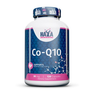 Co-Q10 30 мг 120 капсули | Haya Labs Подобрява производството на клетъчна енергия Стимулира активността на митохондриите Подпомага енергийния метаболизъм Увеличава физическия капацитет Забавя процесите Co-Q10 30 мг 120 капсули | Haya Labs Подобрява произв