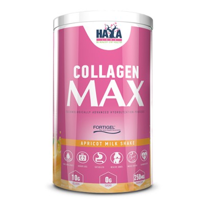 Collagen Max (Колаген на прах) 395 гр | Haya Labs Collagen Max (Колаген на прах) 395 гр | Haya LabsОблекчава дискомфорта в ставите и костите
Поддържа здравето на кожата, косата и ноктите
Съдържа магнезиев лактат
С богат вкус на ананас, праско Collagen Max (Колаген на прах) 395 гр | Haya Labs Облекчава дискомфорта в ставите и костите Поддържа здравето на кожата, косата и ноктите Съдържа магнезиев лактат С богат вкус на ананас, праскова, кайсия, Collagen Max (Колаген на прах) 395 гр | Haya Labs