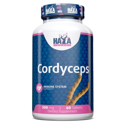 Cordyceps 500 мг 60 таблетки | Haya Labs Намалява възпалението Повижава сексуланото желание и либидото Понижава лошия холестерол Грижи се за здравето на сърцето Cordyceps (Кордицепс) 500 мг таблетки&nbs Cordyceps 500 мг 60 таблетки | Haya Labs Намаляв