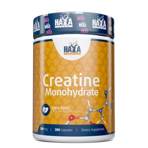 Creatine Monohydrate 500 мг 200 капсули | Haya Labs