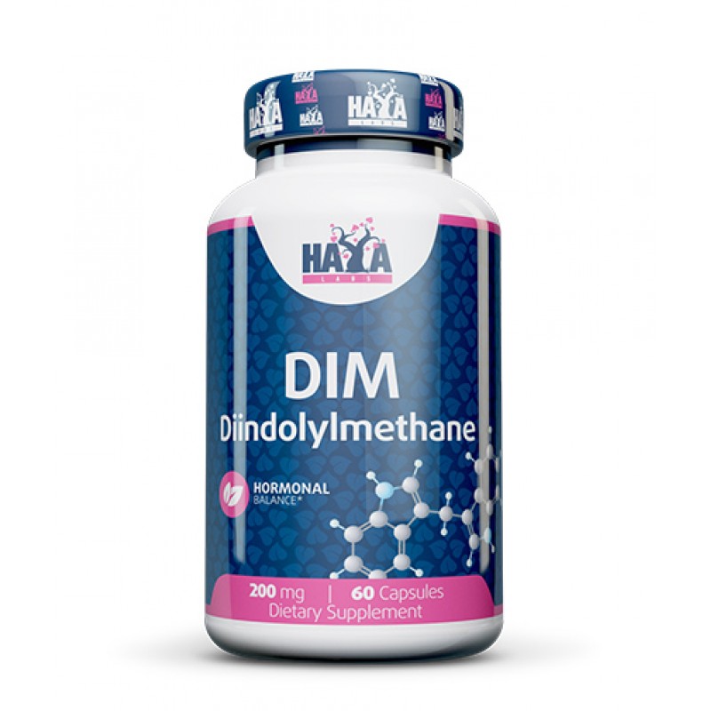 DIM (Diindolyl Methane) 200 мг 60 капсули | Haya Labs