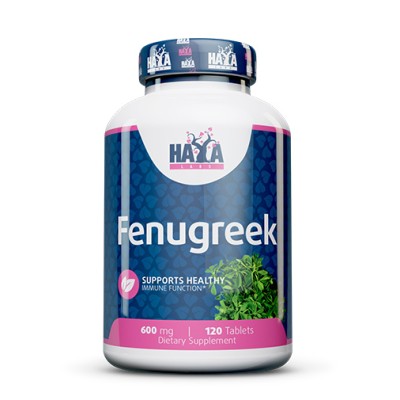 Fenugreek (Сминдух) 600 мг 120 таблетки | Haya Labs Понижава кръвната захар Подобрява храносмилането Облекчава болката по време на менструация при жените За повишаване на мъжкото либидо Сминдух (Fenugre Fenugreek (Сминдух) 600 мг 120 таблетки | Haya Labs 