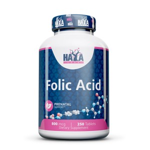 Folic Acid 800 мкг 250 таблетки | Haya Labs
