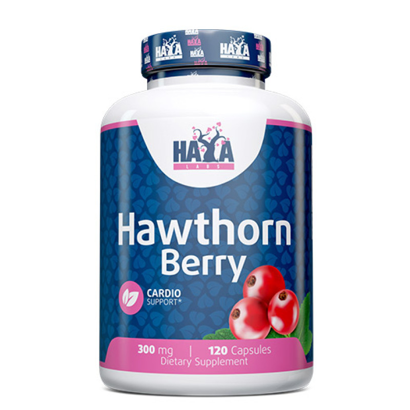 Hawthorn Berry 300 мг 120 капсули | Haya Labs