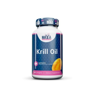 Krill Oil 500 мг 60 гел-капсули | Haya Labs За по-добро състояние на сърдечно-съдовата система Намалява лошия холестерол Доказан антиоксидант Масло от Крил за Здраво Сърце на дражета е на топ цена от  Krill Oil 500 мг 60 гел-капсули | Haya Labs За по-добр