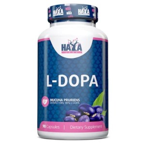 L-DOPA (Mucuna Pruriens Extract) 90 капсули | Haya Labs L-DOPA (Mucuna Pruriens Extract) 90 капсули | Haya Labs