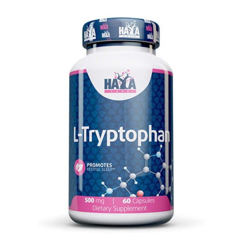 L-Tryptophan 500 мг 60 капсули | Haya Labs