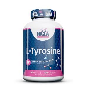 L-Tyrosine 500 мг 100 капсули | Haya Labs L-Tyrosine 500 мг 100 капсули | Haya Labs