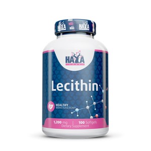 Lecithin 1200 мг 100 гел-капсули | Haya Labs